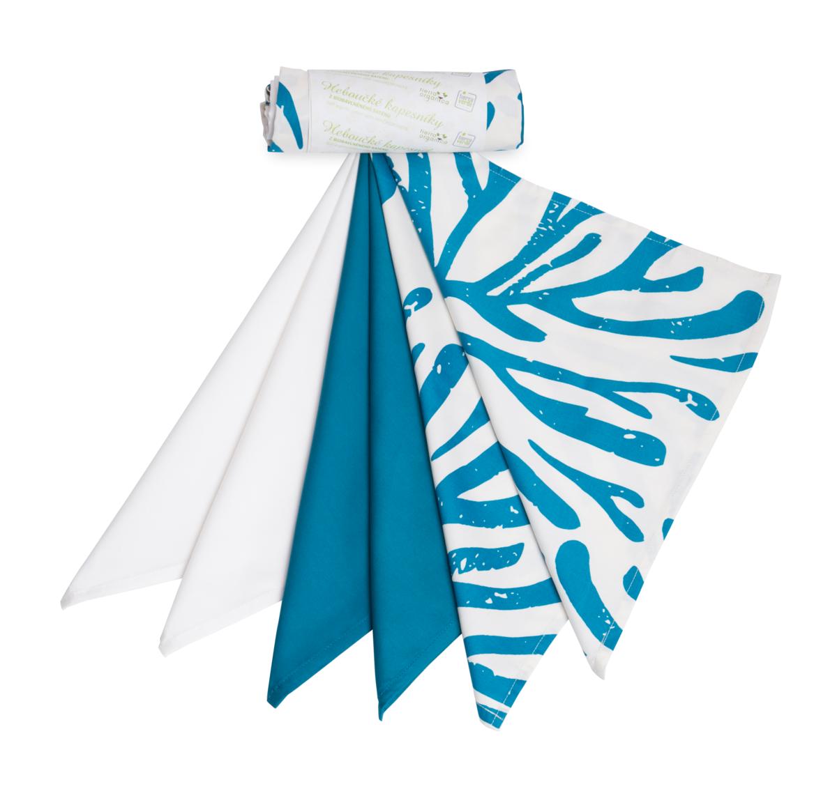 Tierra Verde Kapesníky pánské – mix (36×36 cm) 6 ks