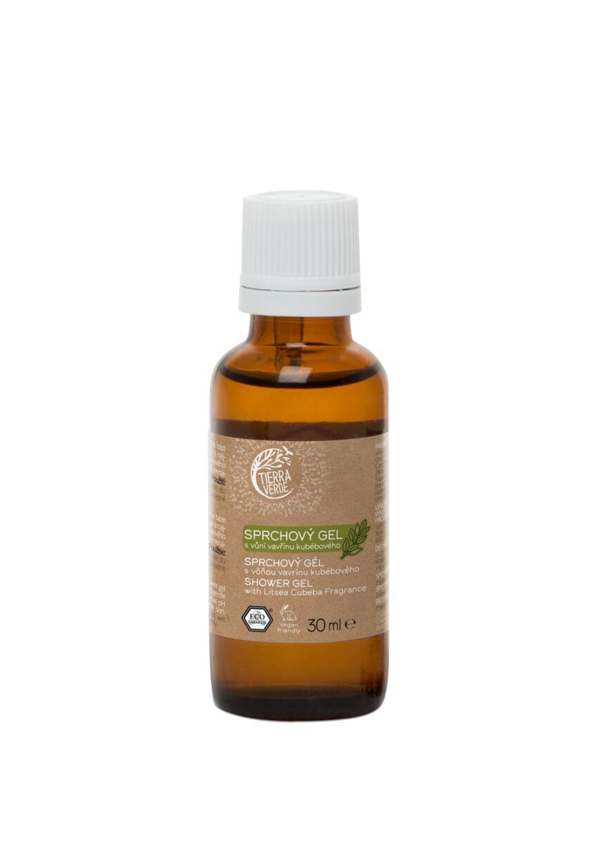 Tierra Verde – Sprchový gel s vůní vavřínu kubébového, 30 ml